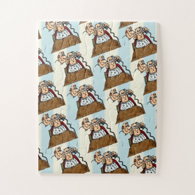 Puzzles Barbershop Barber (Vertical)