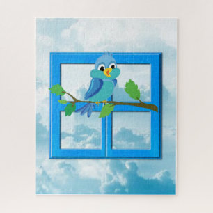 Puzzles Blue Bird
