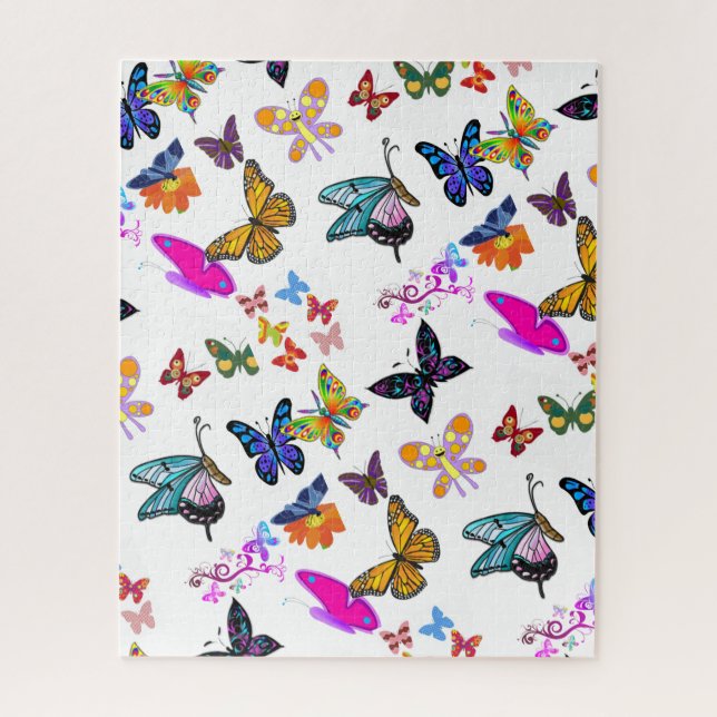 Puzzles Butterfly (Vertical)