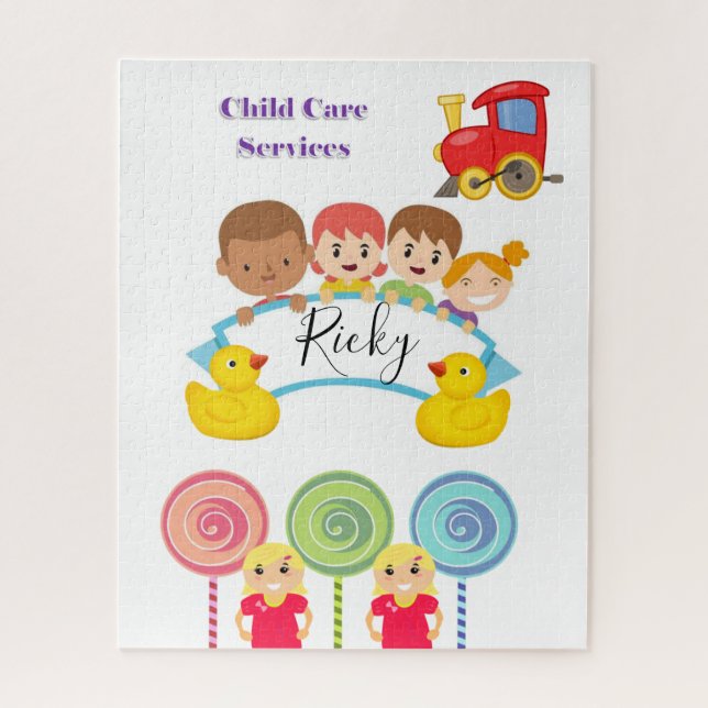 Puzzles Child Services (Vertical)