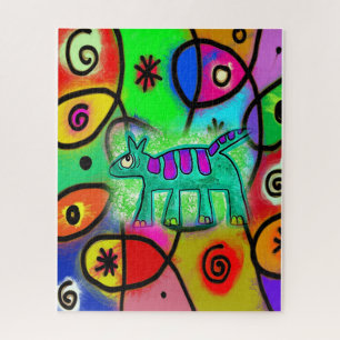 Puzzles Dog Whimsical