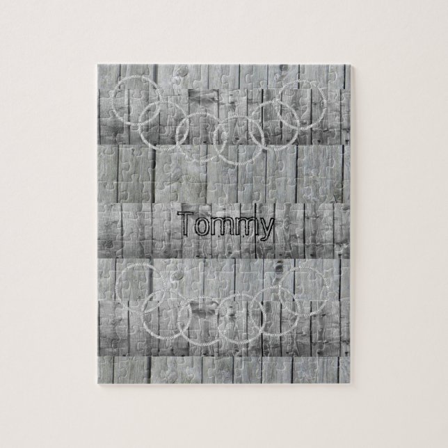 Puzzles Grey Wood (Vertical)