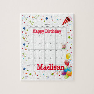 Puzzles, Happy Birthday May 2022 Jigsaw Puzzle