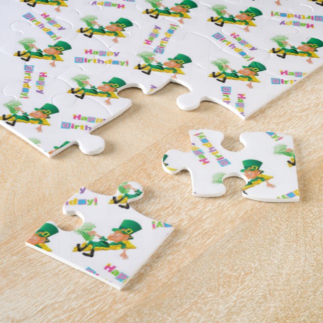 Puzzles Happy St. Patrick's Day Happy Birthday (Side)