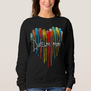 Puzzles Heart Love Autism Awareness Teacher Parent Sweatshirt