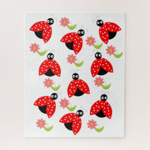 Puzzles Lady Bugs Floral