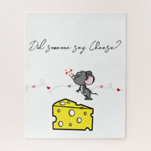 Puzzles Mouse Say Cheese