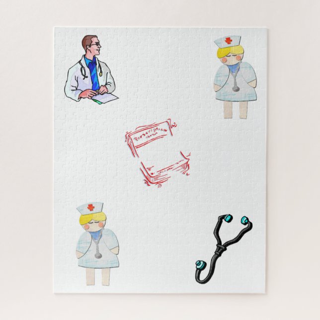 Puzzles Nurse Doctor (Vertical)