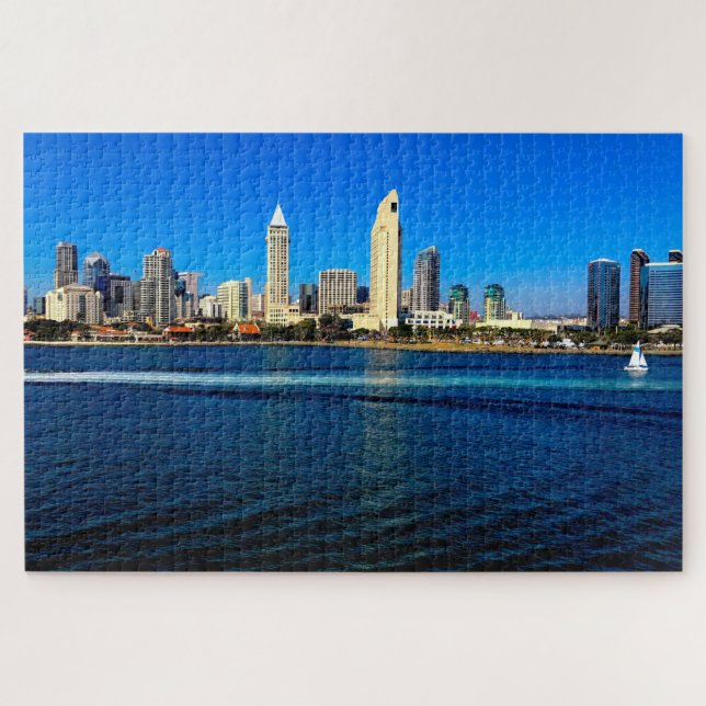 Puzzles of San Diego bay (Horizontal)