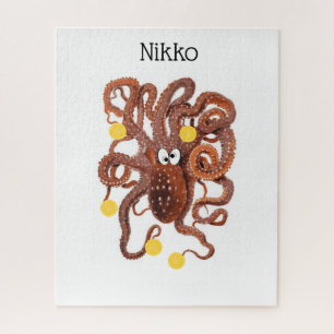 Puzzles Oranges Octopus
