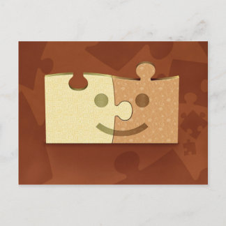 Puzzles Postcard