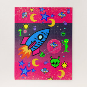 Puzzles Spaceships Aliens Astronauts