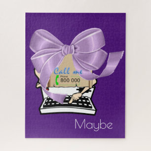 Puzzles Typewriter Call me Maybe Purple