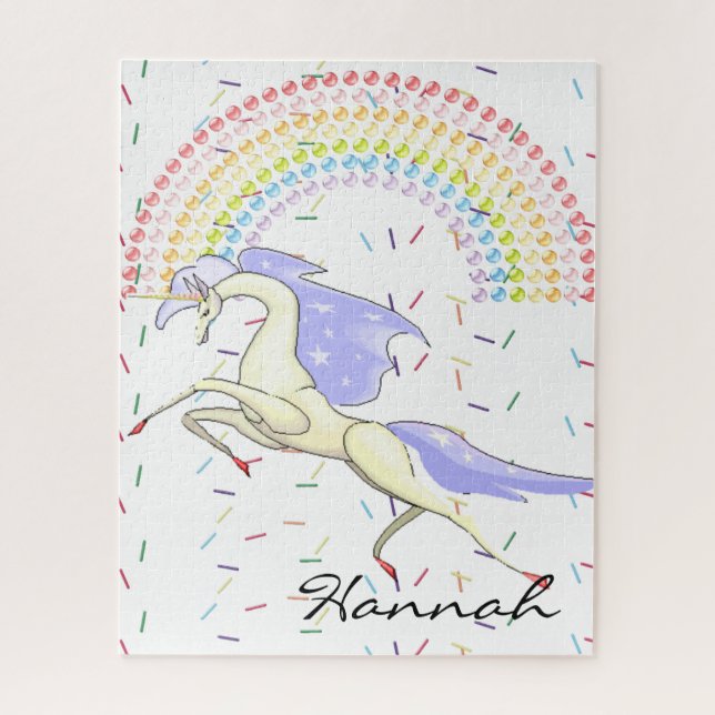 Puzzles Unicorn Rainbow  (Vertical)