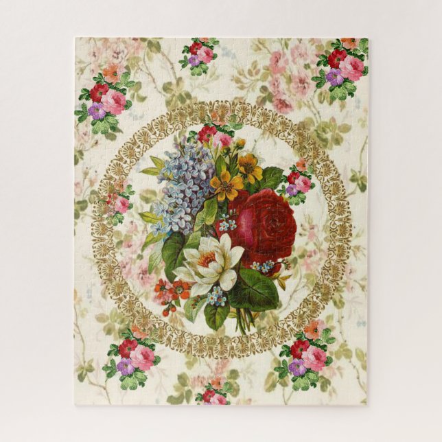 Puzzles Victorian Floral (Vertical)
