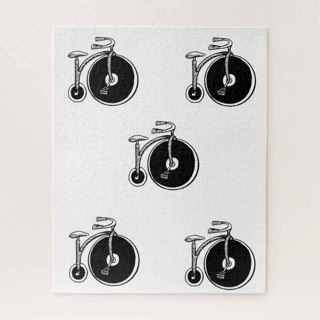 Puzzles Vintage Bicycles  (Vertical)