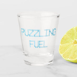 PUZZLING FUEL SHOT GLASS