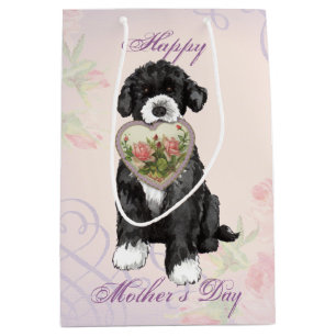 PWD Heart Mum Medium Gift Bag