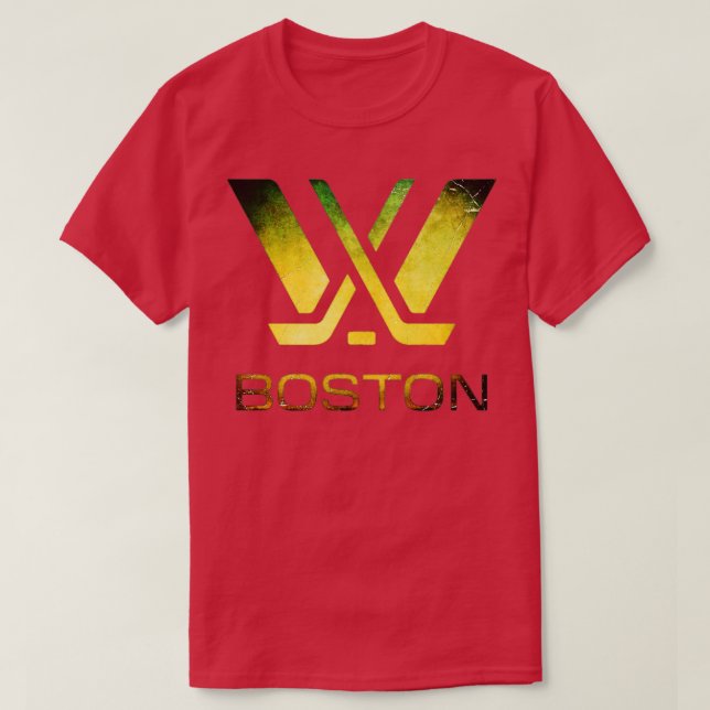 PWHL Boston Distressed T-Shirt (Design Front)