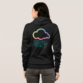 PWLF Womens Zip Hoodie - Black