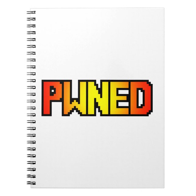 PWNED SPIRAL NOTEBOOK (Front)