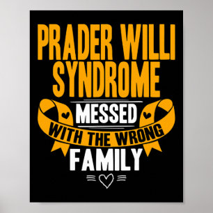 Pws Awareness - Prader Willi Syndrome Poster