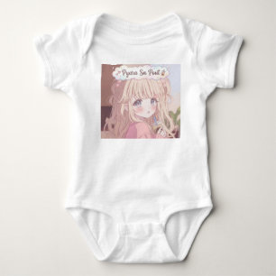 Pyara Sa Pout: Cute Kawaii Baby & Kids Art Bodysuit