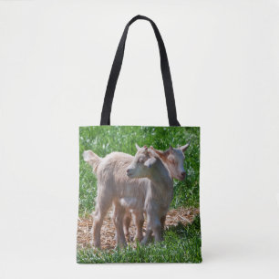 Pygmy Goat Kids All Over Print Bag