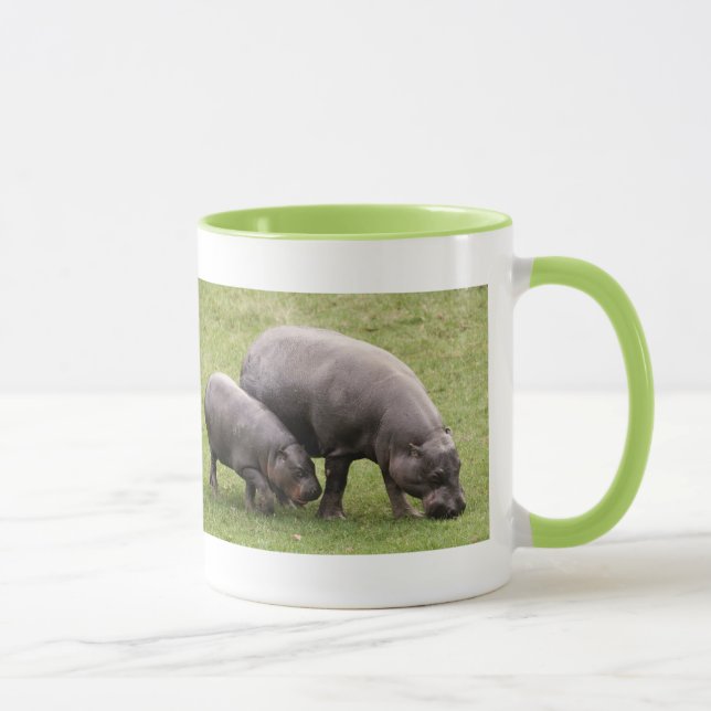Pygmy Hippos Mug (Right)