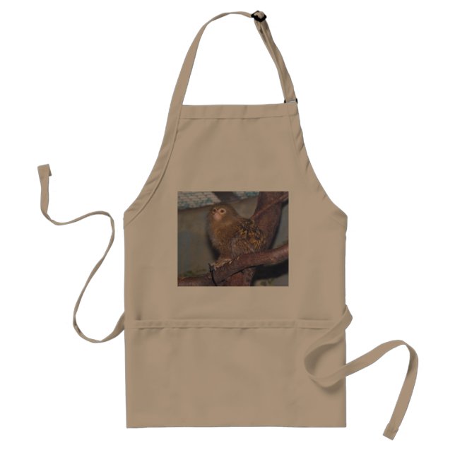 Pygmy Marmoset Portrait Standard Apron (Front)