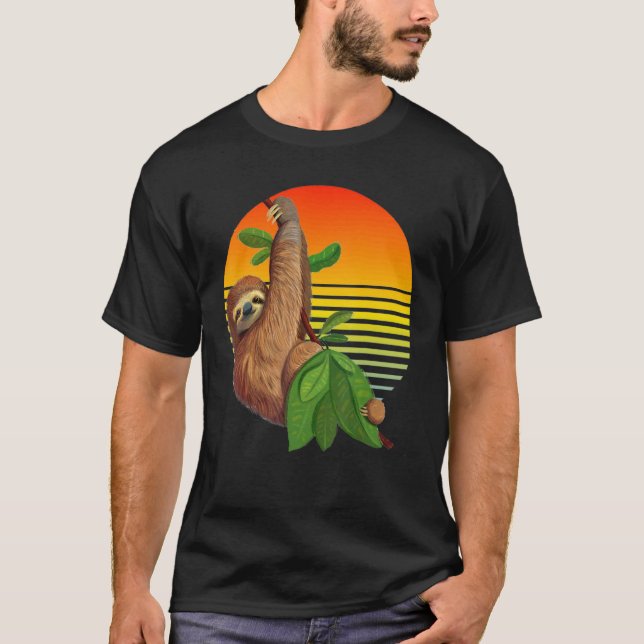 Pygmy Three Toed Sloth T-Shirt (Front)
