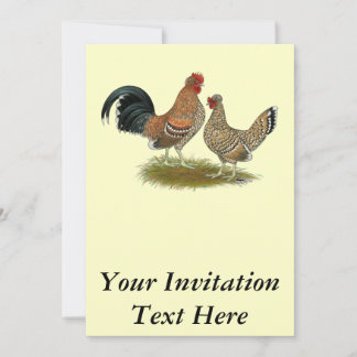 Pyncheon Bantams Invitation