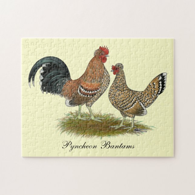 Pyncheon Bantams Jigsaw Puzzle (Horizontal)