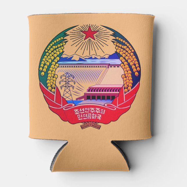 Pyongyang, North Korea (DPRK) Hermit Kingdom Can Cooler (Front)