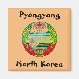 Pyongyang, North Korea (DPRK) Hermit Kingdom Magnet