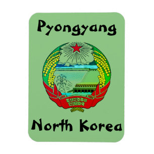 Pyongyang, North Korea (DPRK) Hermit Kingdom Magnet