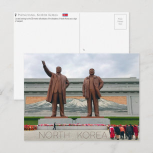 Pyongyang, North Korea Postcard