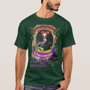 Pyotr Tchaicowsky Tchaikovsky Cow al Music  T-Shirt