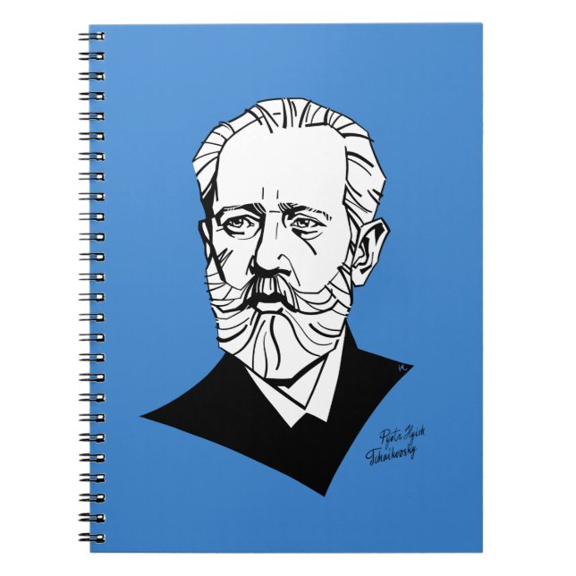 Pyotr Tchaikovsky Notebook (Front)