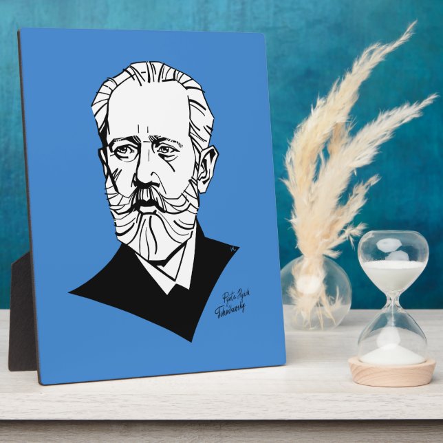 Pyotr Tchaikovsky Plaque (Side)