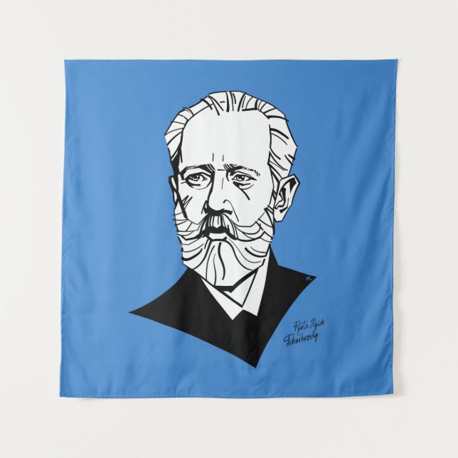 Pyotr Tchaikovsky Tapestry (Front)
