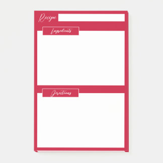 Pyracantha Berry Red Recipe Sticky Notes