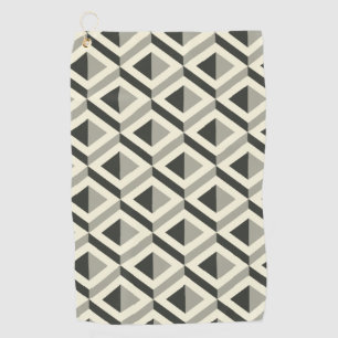 Pyramid Cube Golf Towel