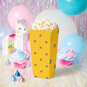 Pyramid Cube Repeat Yellow Favour Box