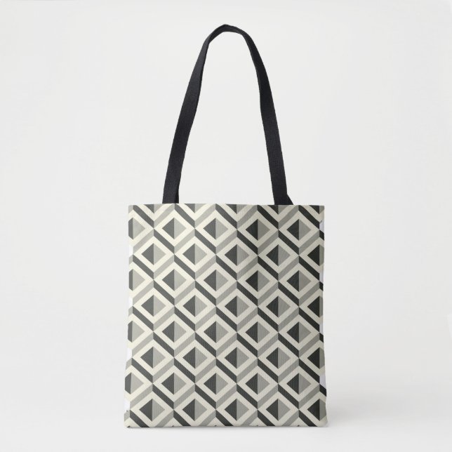 Pyramid Cube Tote Bag (Front)