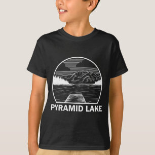 Pyramid lake nevada funny fishing camping summer T-Shirt