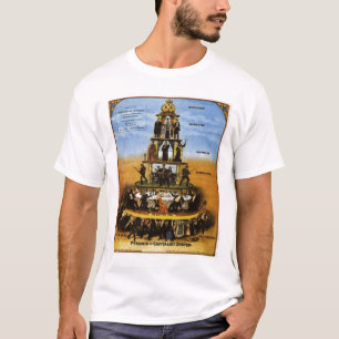 pyramid of capitalism system T-Shirt