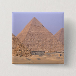 Pyramid of Menkaure Mycerinus), Pyramid of 15 Cm Square Badge