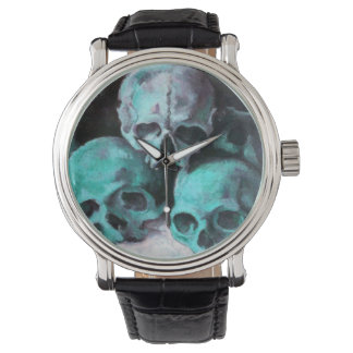Pyramid of Skulls After Cezanne Watch