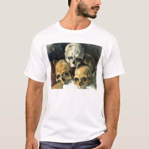 Pyramid of Skulls Paul Cezanne T-Shirt